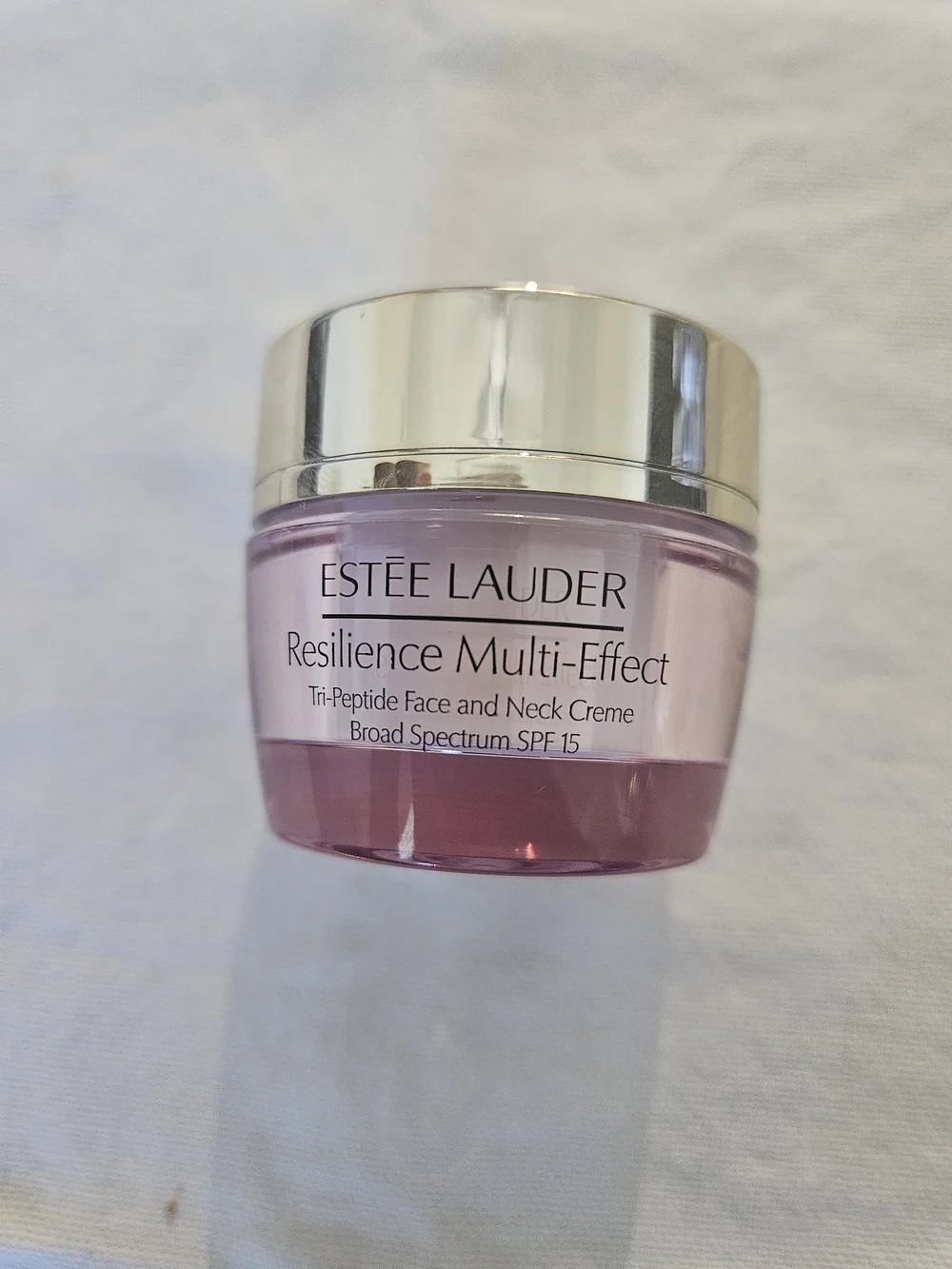 Estee Lauder Resilience Multi-Effect Tri-Peptide Face & Neck Creme SPF 15 - Pink - Picture 1 of 7